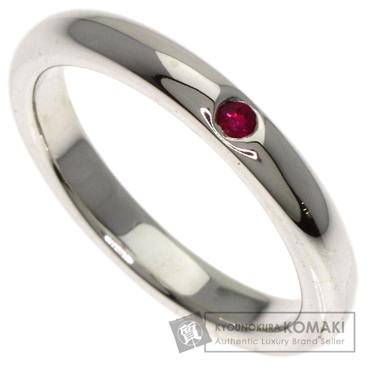 専用【極美品】ティファニーリング10.5号　ルビー スタッキングバンド SV指輪 TIFFANY&Co. ティファニー スタッキングバンド ルビー リング・指輪 SV