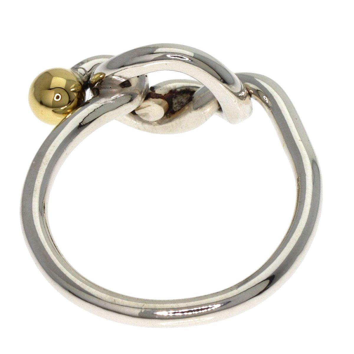 TIFFANY&Co. ティファニー ラブノット リング・指輪 SV K18YG