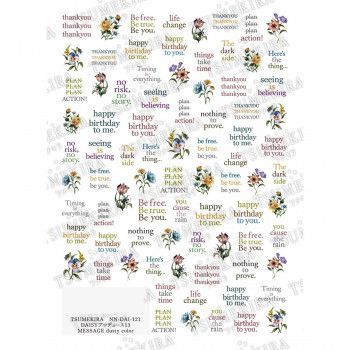 TSUMEKIRA(ツメキラ) ネイルシール DAISY プロデュース13 MESSAGE