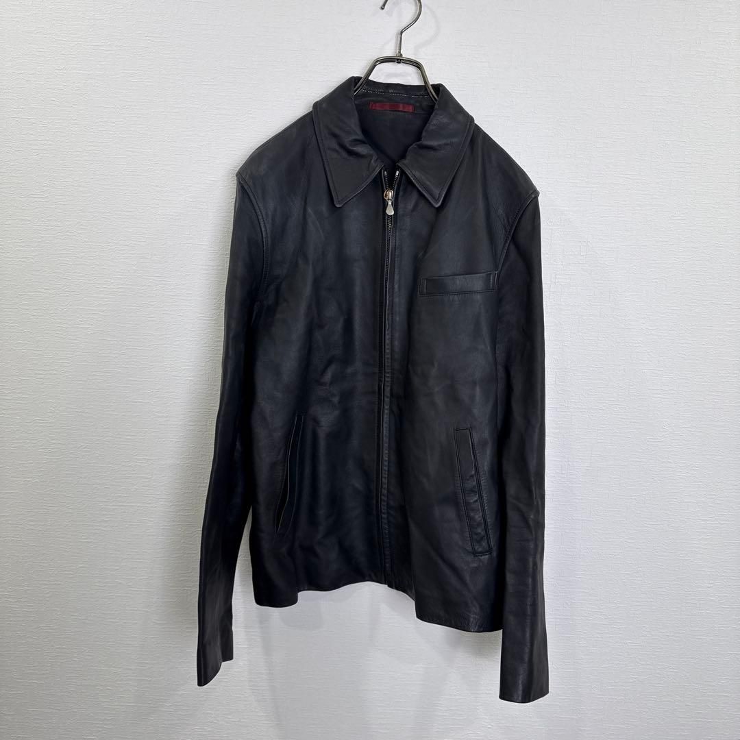 R00406 PaulSmith レザージャケット ブラック アーカイブ - メルカリ