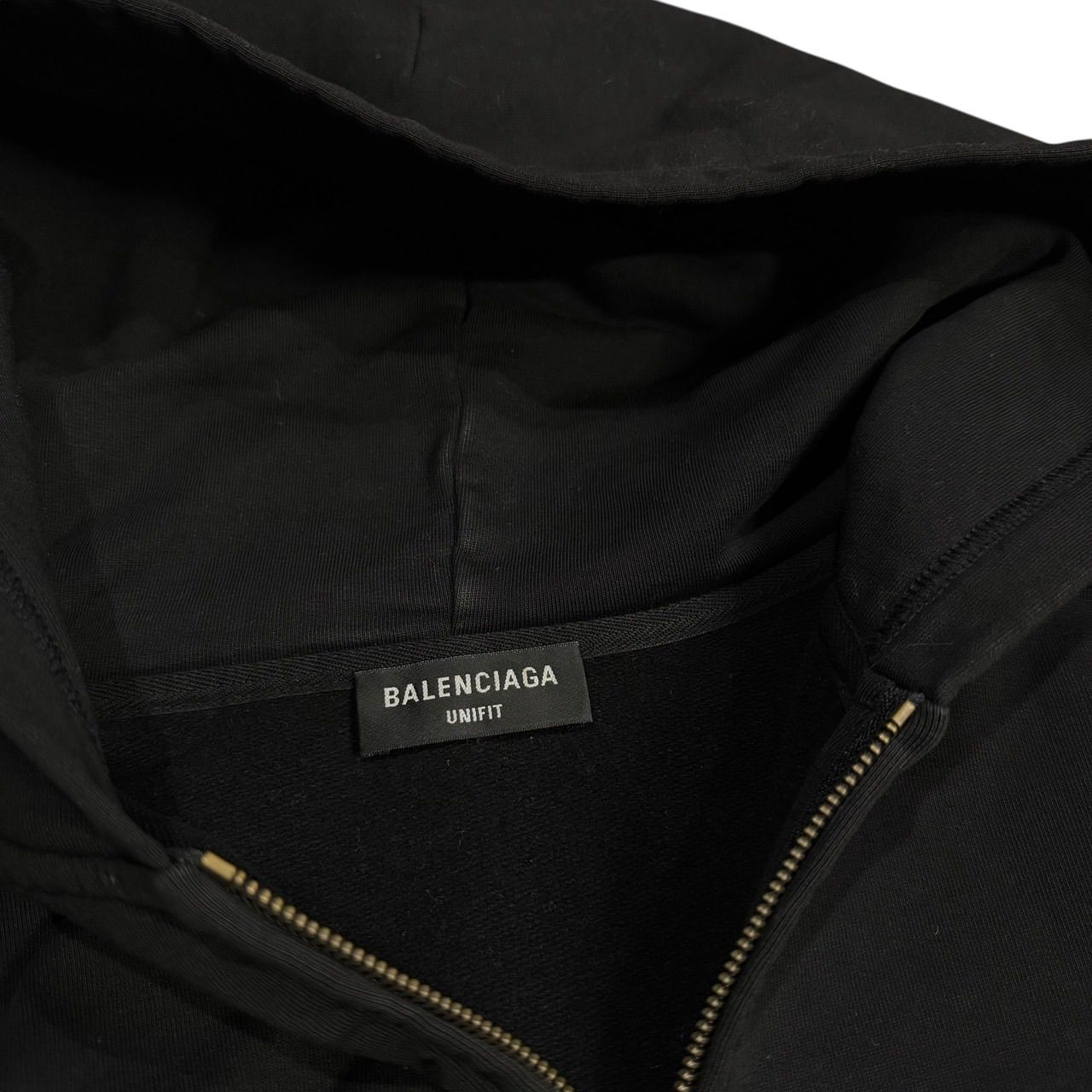 BALENCIAGA】 22SS TAB WORN OUT ZIP UP HOODIE バレンシアガ ジップ