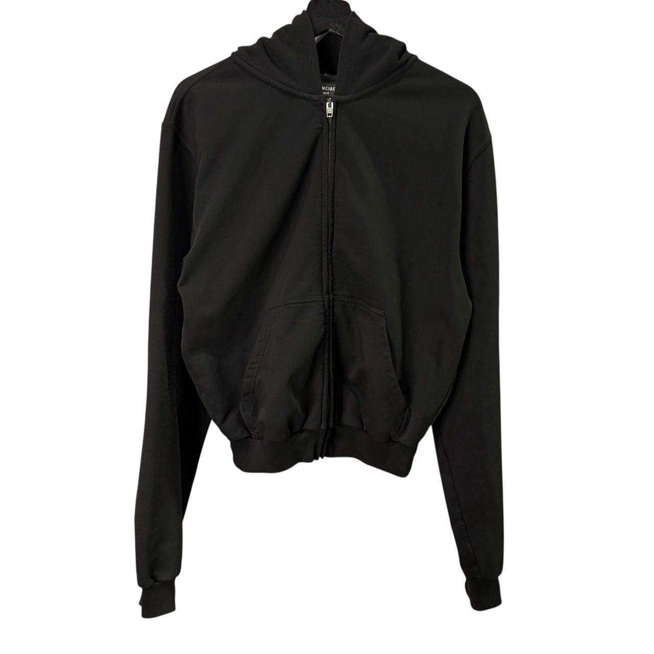 BALENCIAGA】 22SS TAB WORN OUT ZIP UP HOODIE バレンシアガ ジップ