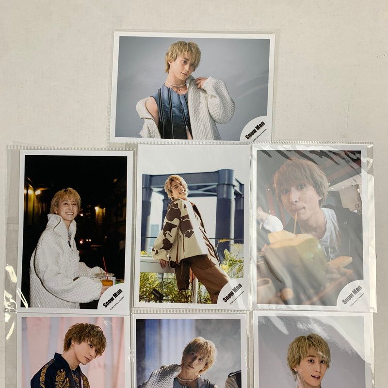 中古品】 Snow Man スノーマン 佐久間大介 グッズ まとめ うちわ