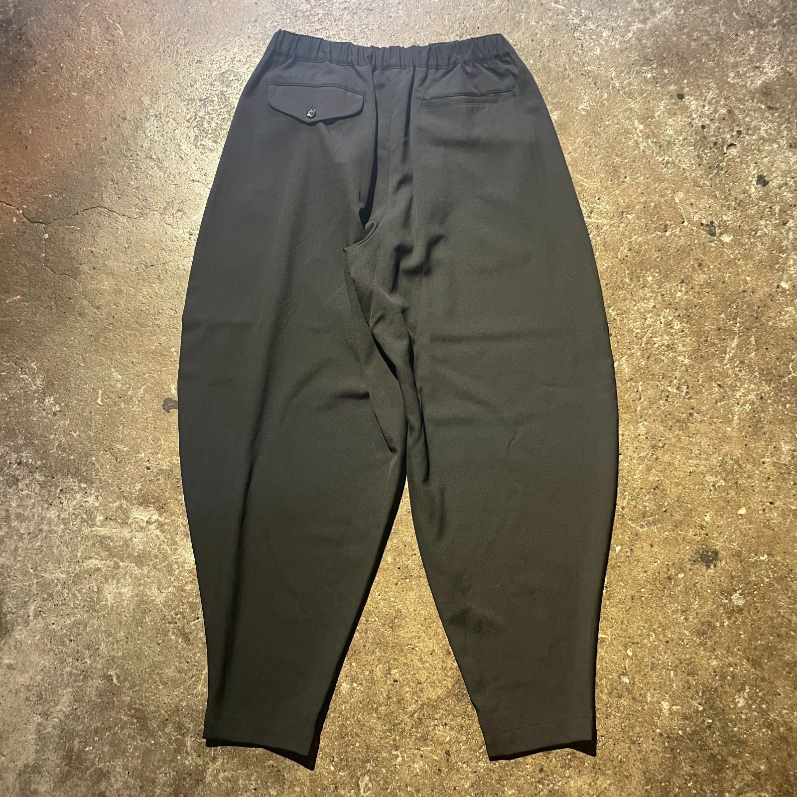 BLACK COMME des GARCONS 2024aw ウールギャバ 寅壱 パンツ ブラック