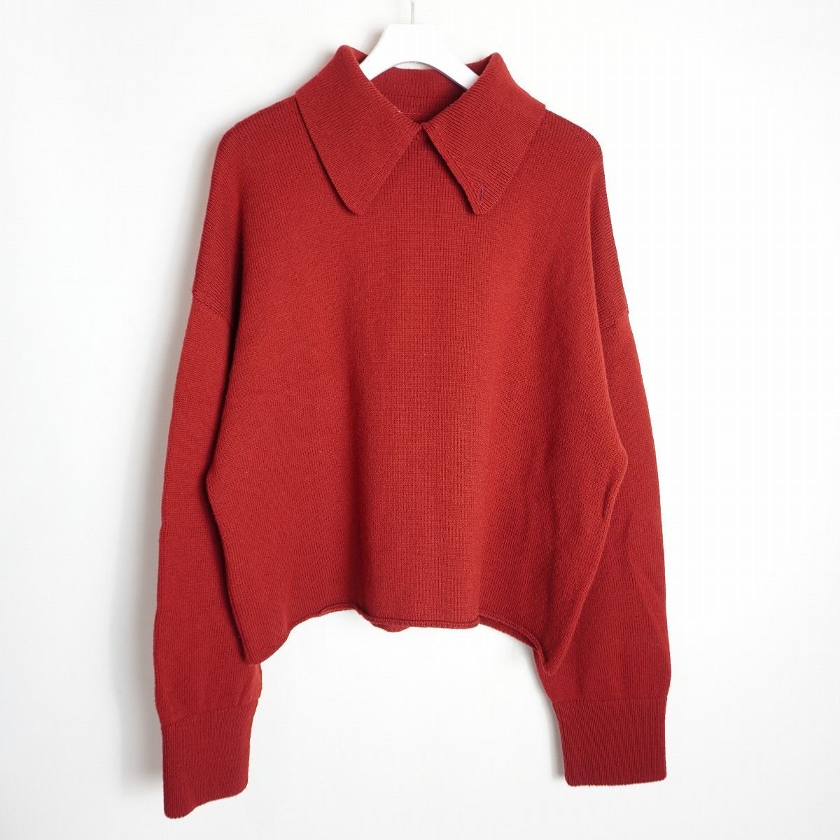 美品 22AW SHINYAKOZUKA シンヤコヅカ 2202SK50 POLO JUMPER ポロ 