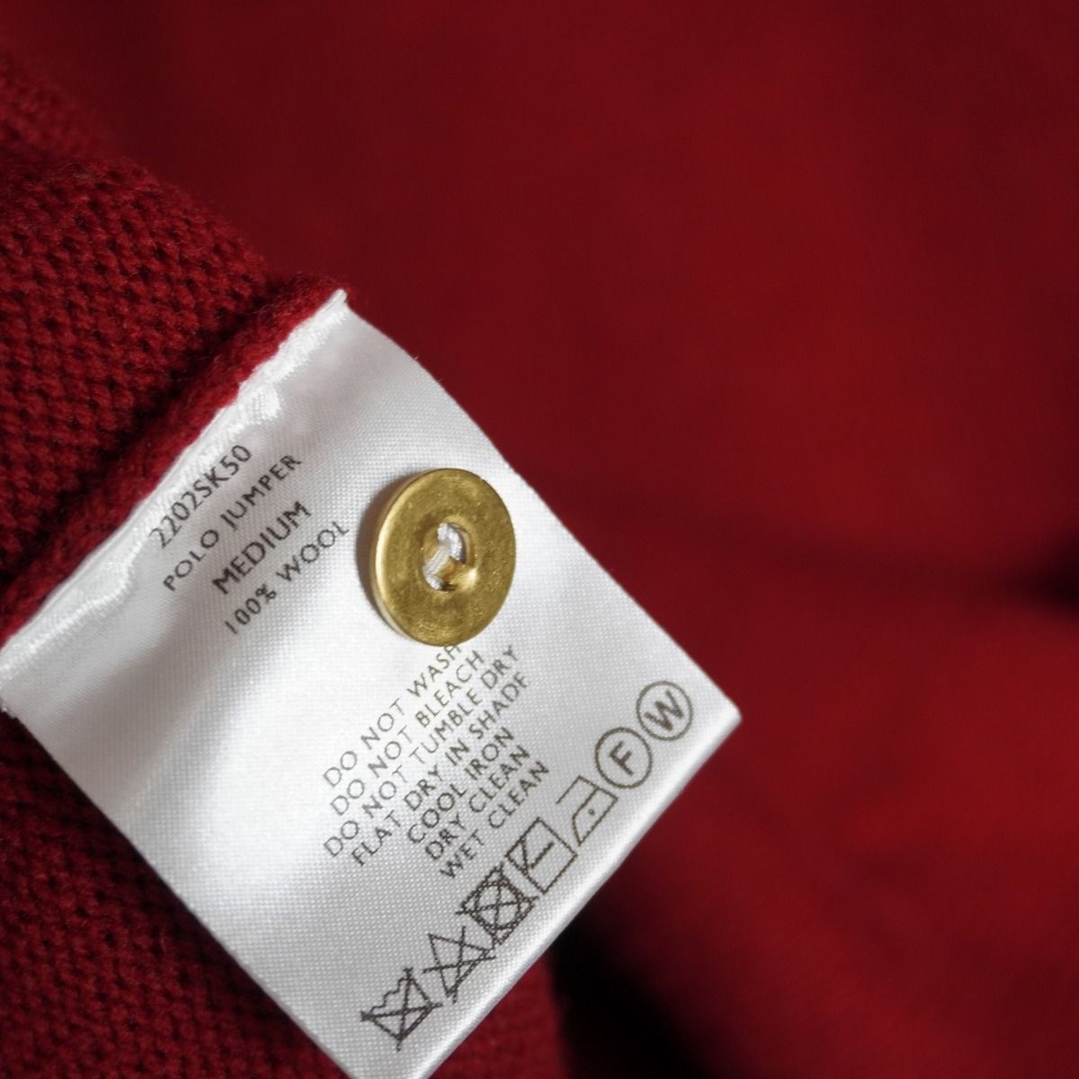 美品 22AW SHINYAKOZUKA シンヤコヅカ 2202SK50 POLO JUMPER ポロ 