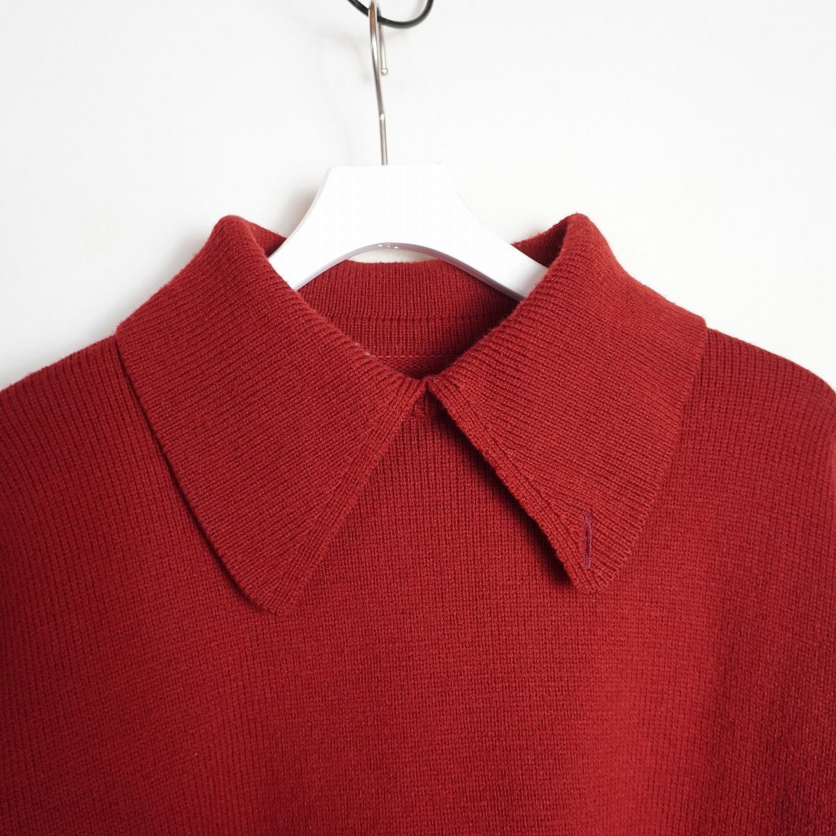 美品 22AW SHINYAKOZUKA シンヤコヅカ 2202SK50 POLO JUMPER ポロ 
