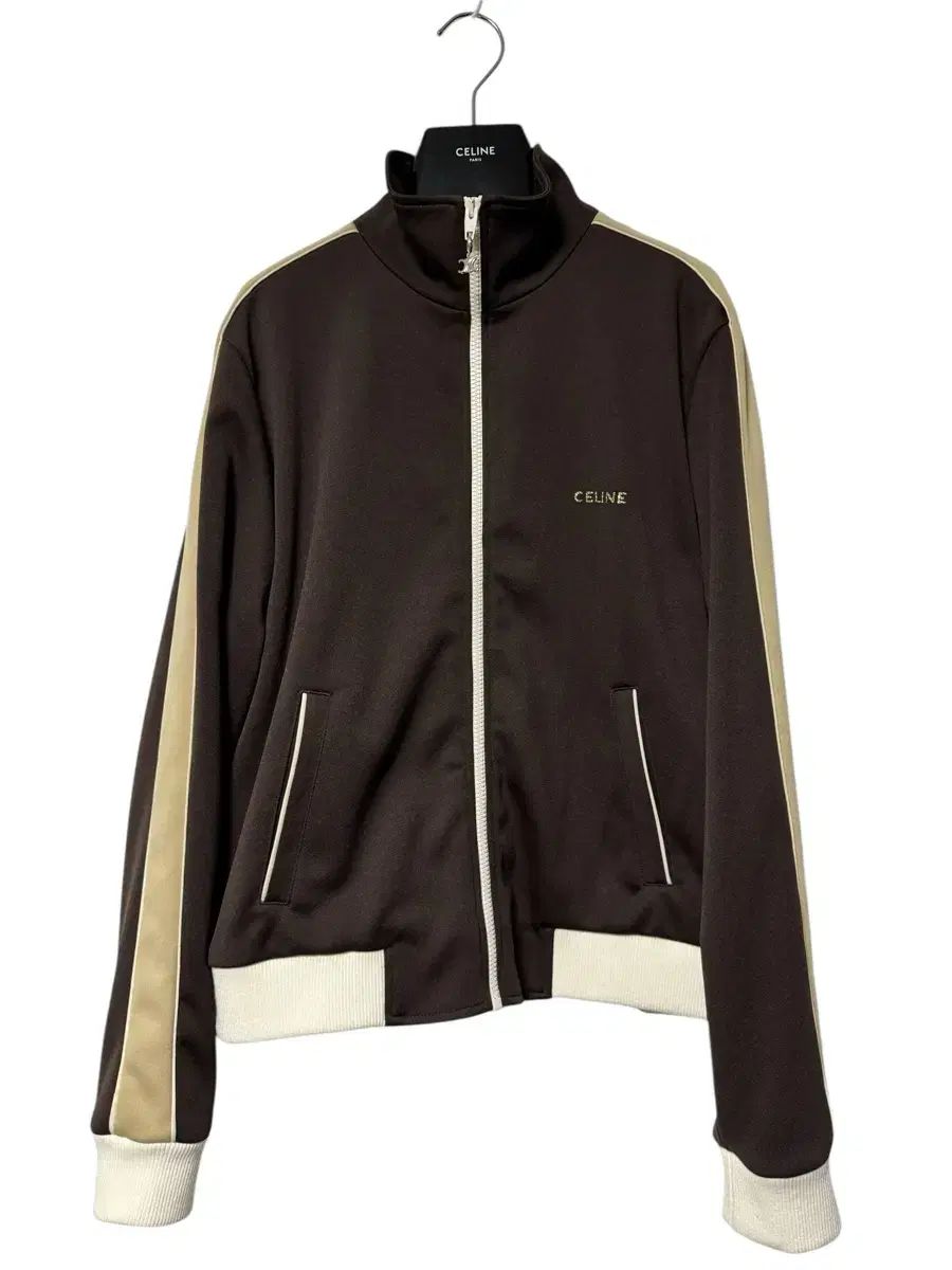 CELINE トラックジャケット celine tracksuit jacket IN double face jersey - BLACK | CELINE