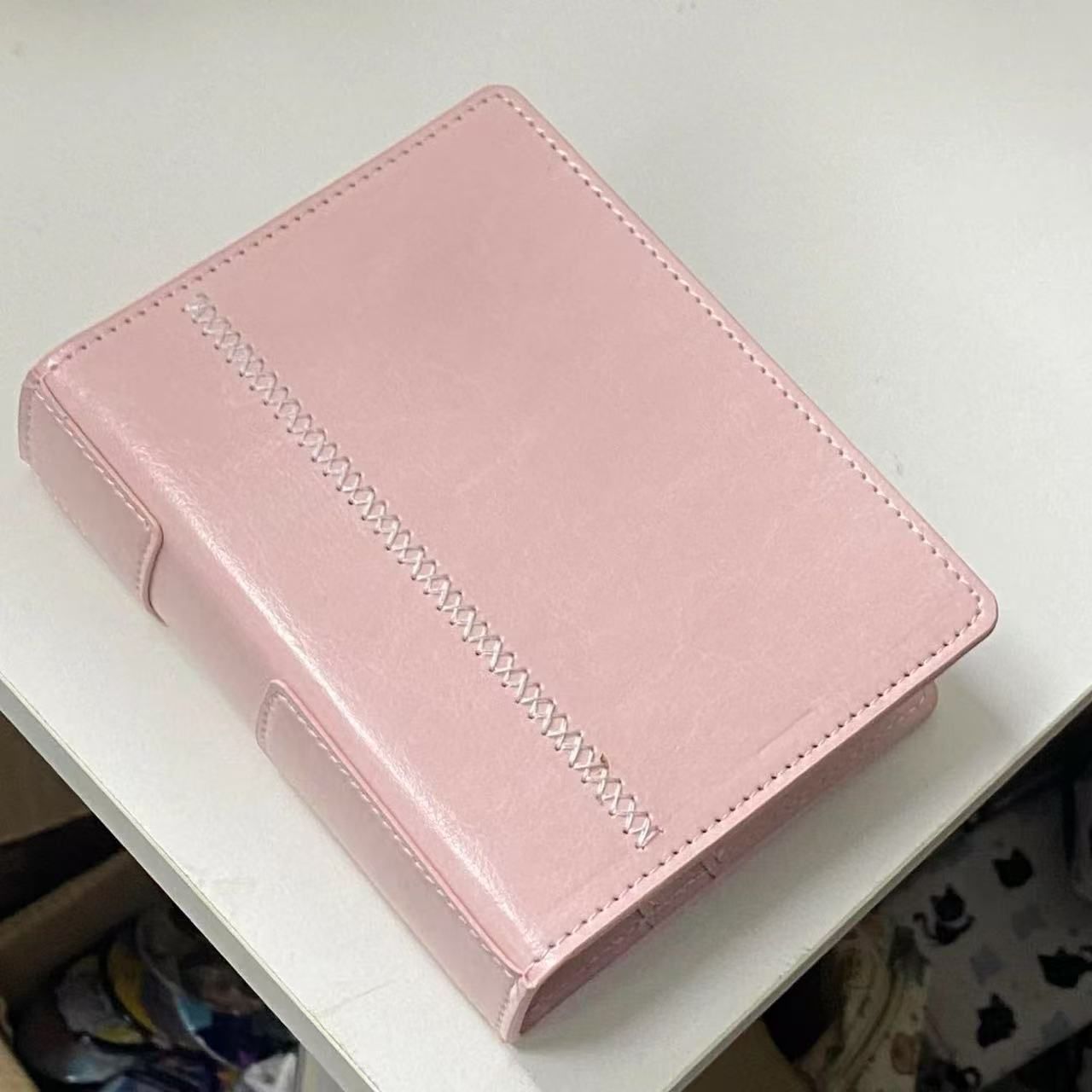 新品 大人気 ダブルリング A7 無地80枚 システム手帳 カバー