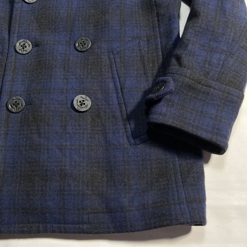Paul Smith☆名作☆UKロック&モード☆チェック メルトンウール Pコート