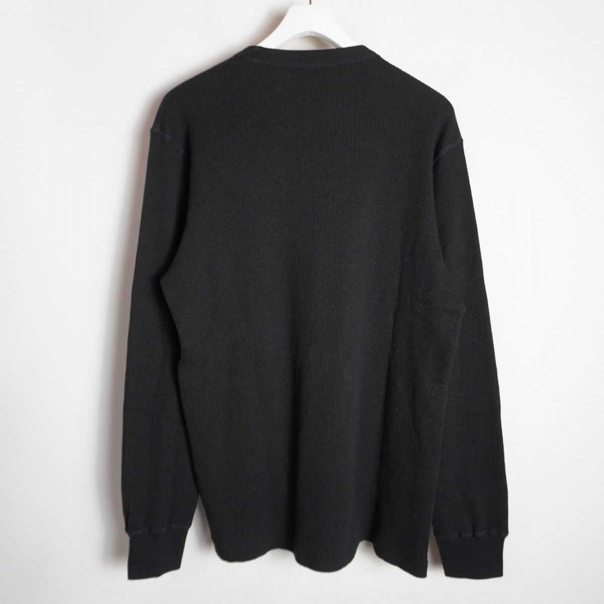 新品 25AW Comoli コモリ コットン カシミヤ ワッフル 長袖Tシャツ