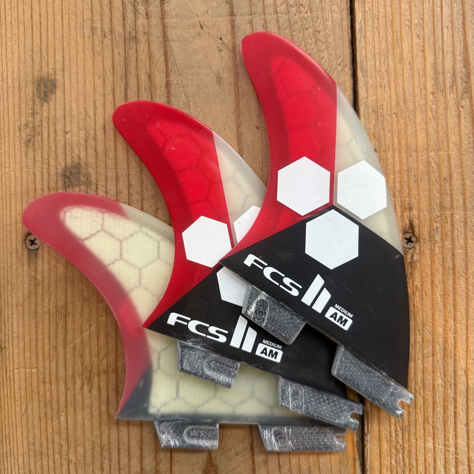 中古品 FCS2 フィン AM AL MERRICK アルメリック トライフィン Mサイズ