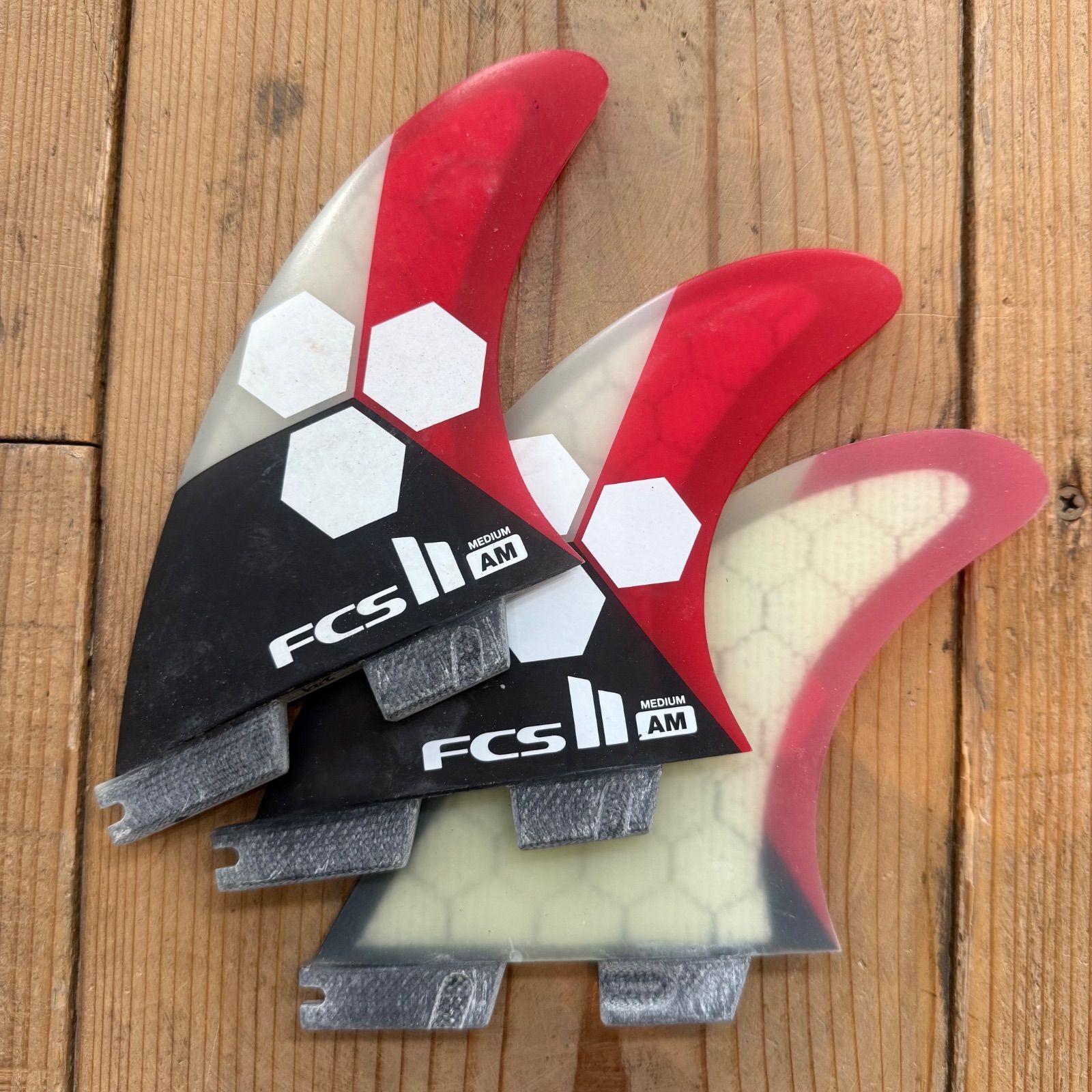 中古品 FCS2 フィン AM AL MERRICK アルメリック トライフィン Mサイズ