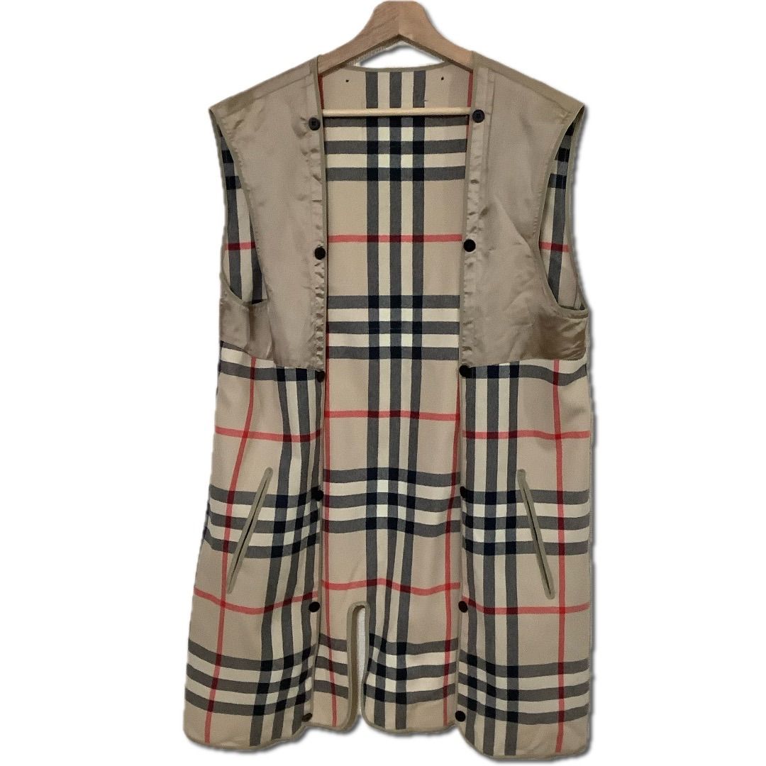 BURBERRY バーバリー ノバチェック ウールライナー ナイロン切り替え