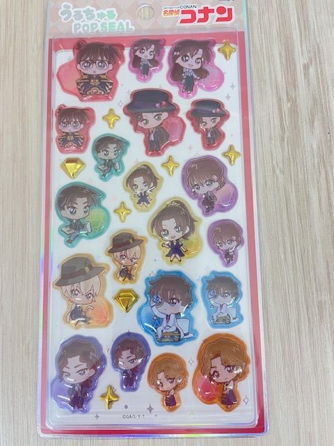 名探偵コナン うるちゅるPOP SEAL ジュエル CR136993 - メルカリ