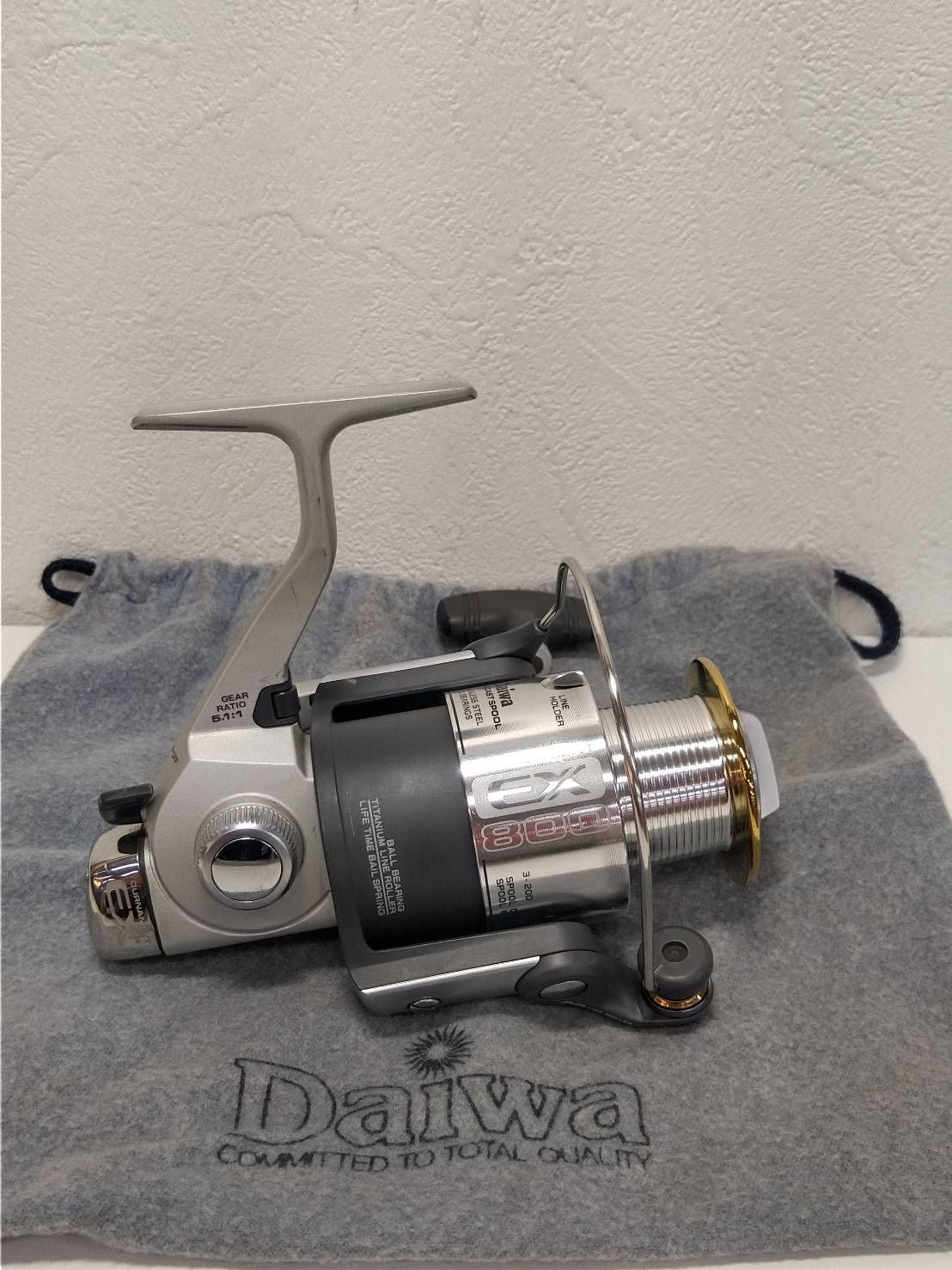 ダイワ トーナメント EX 800 国産 オールド 80年代 スピニング