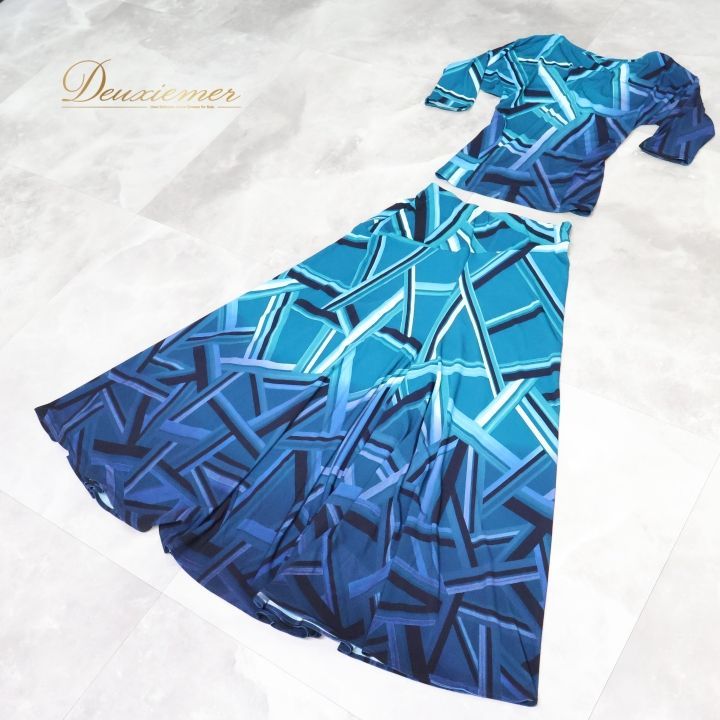 社交ダンス 衣装 チャコット Chacott ツーピース セットアップ 上下