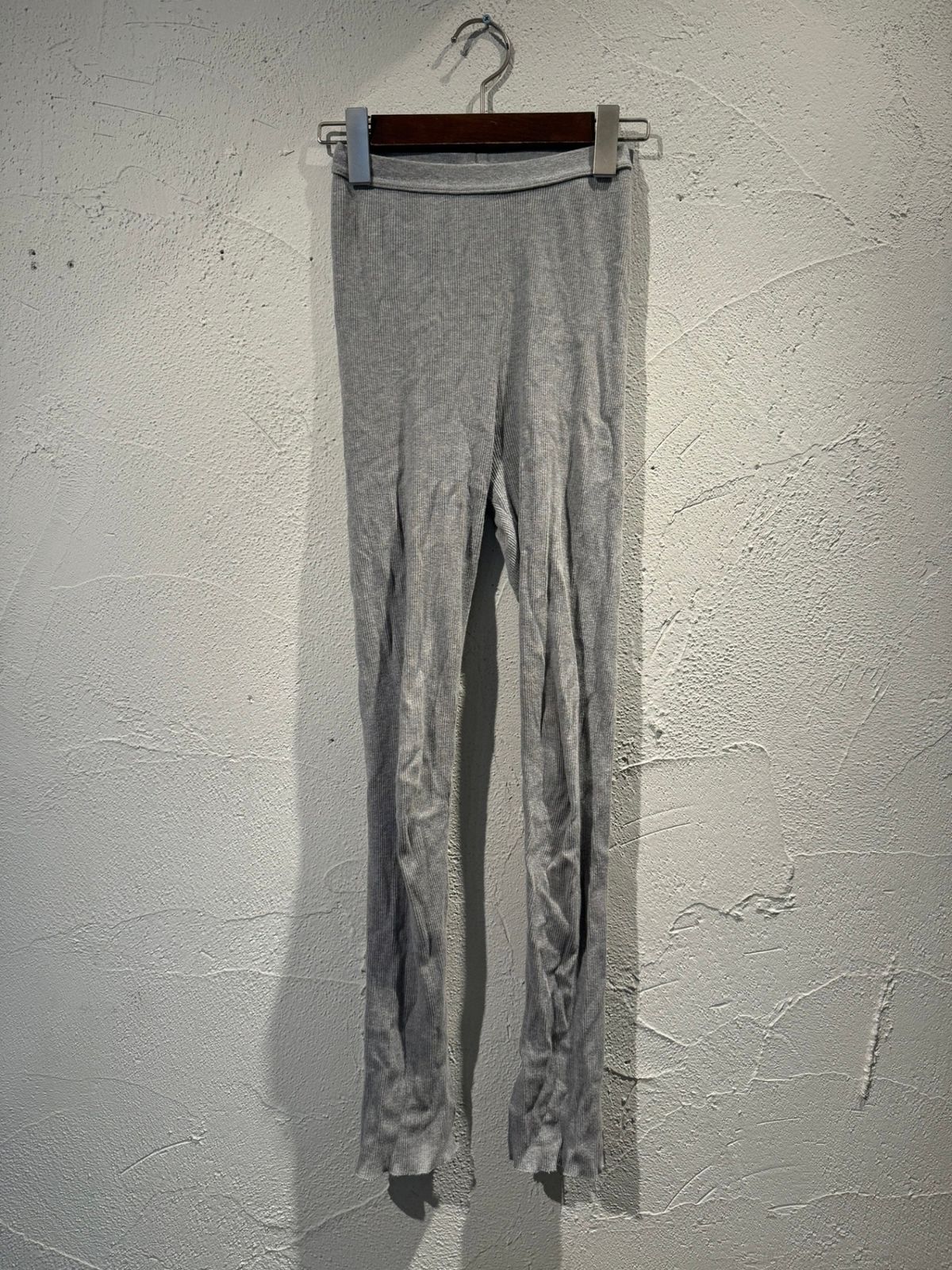 AURALEE (オーラリー) HIGH GAUGE RIB SLIT TIGHTS A8ST01TE タイツ