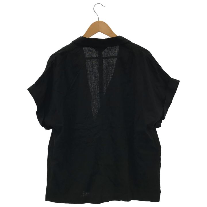 SLOBE IENA リネンレーヨンハーフスリーブジャケット 38 SLOBE IENA リネンレーヨンハーフスリーブジャケット 38 リネン