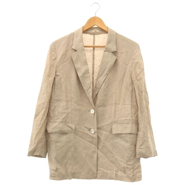 IENA ウォッシャブル ソフトリネン2Bジャケット IENA (イエナ) ① 25010900801010 ウォッシャブル ソフトリネン2B