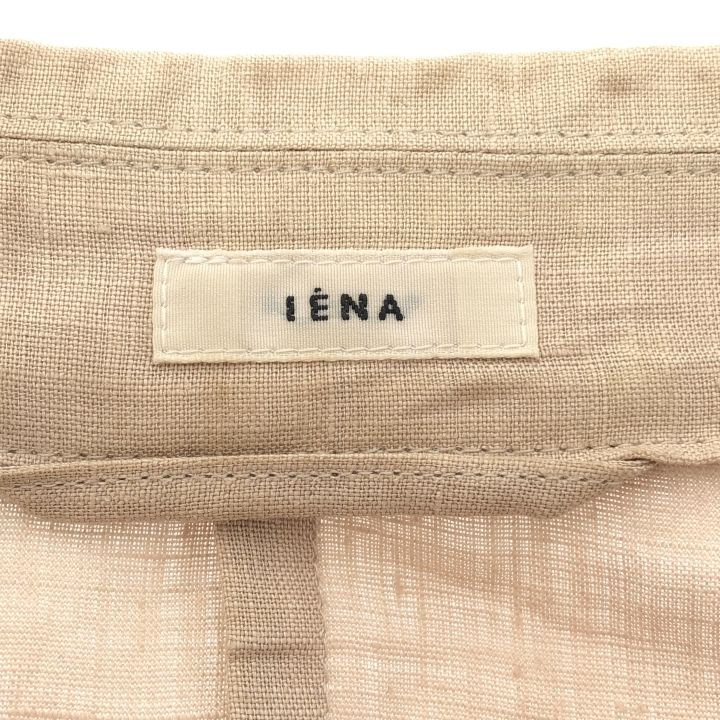 IENA (イエナ) ① 25010900801010 ウォッシャブル ソフトリネン2B