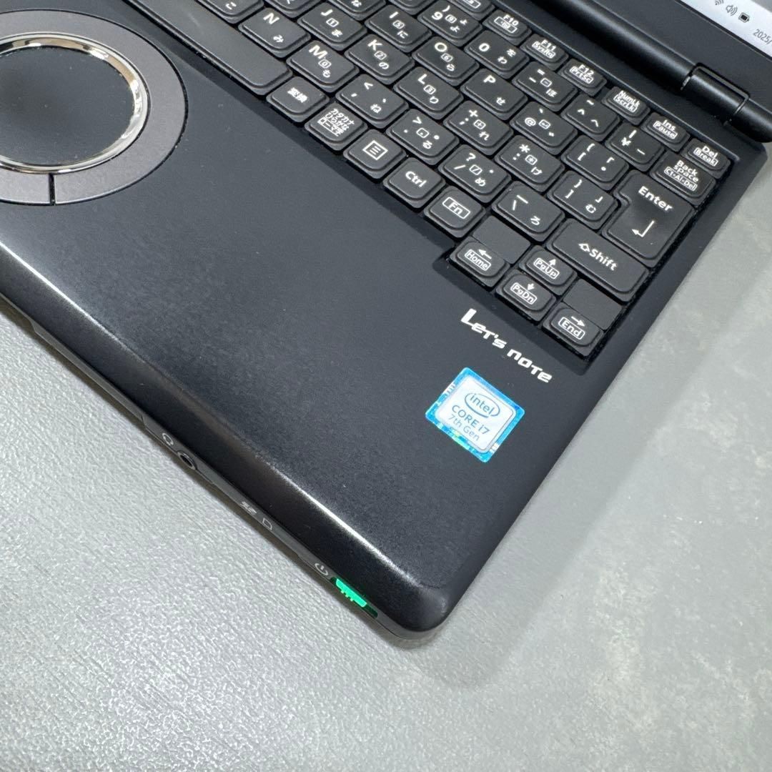 希少品】レッツノートジェットブラックcfsz6☘️7世代i7☘SSD256GB