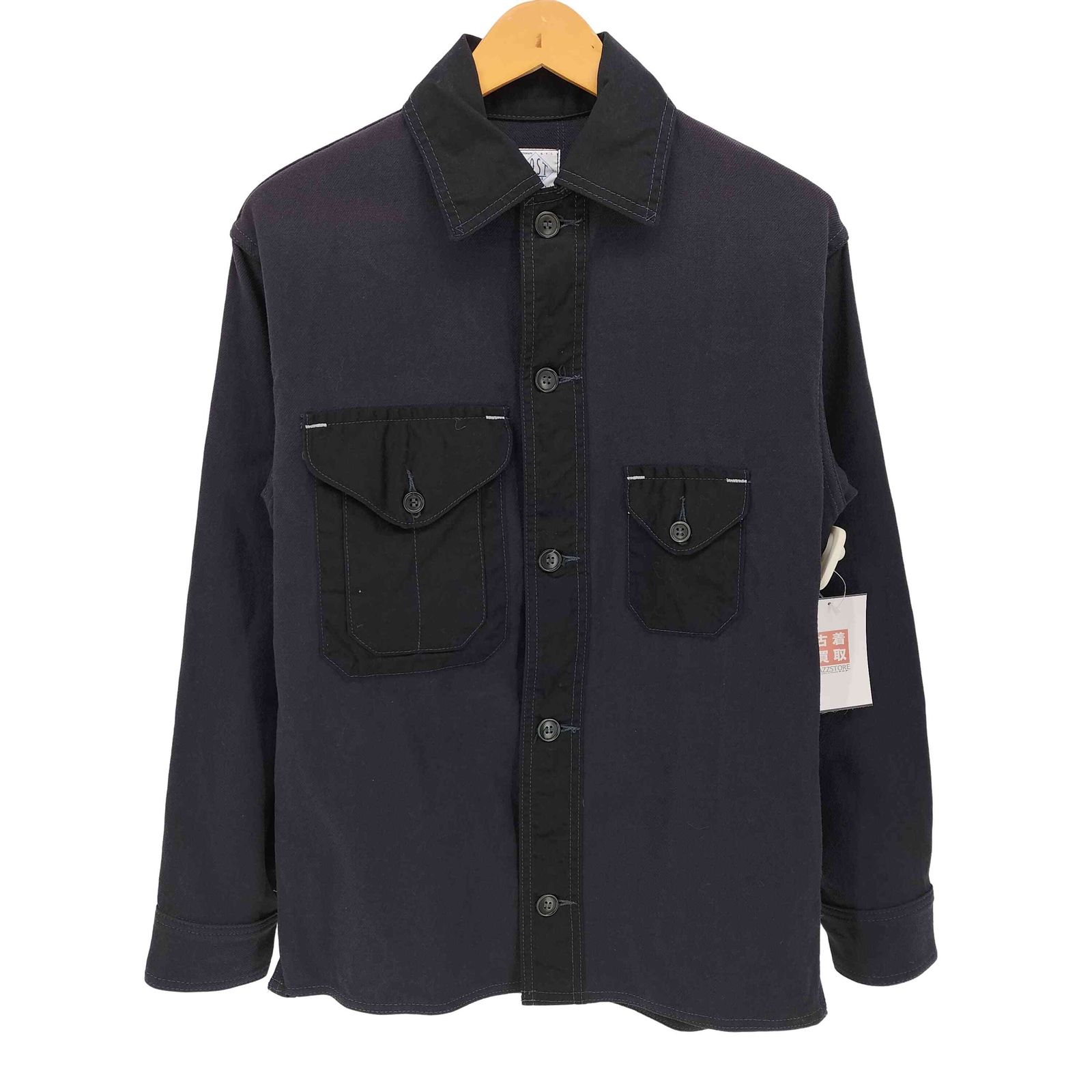 ポストオーバーオールズ POST OVERALLS USA製 切替デザイン ワーク