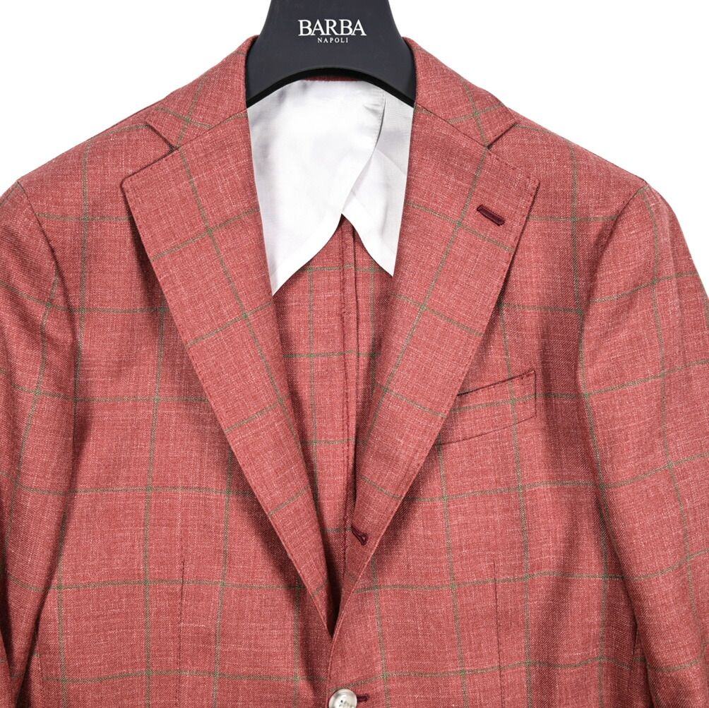 BARBA バルバ / JACKET JIMMY テーラードジャケット 段返り3Bシングル