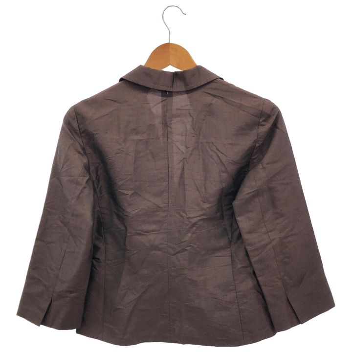 Max Mara (マックスマーラ) ① シルク100％ 銀タグ ジャケット