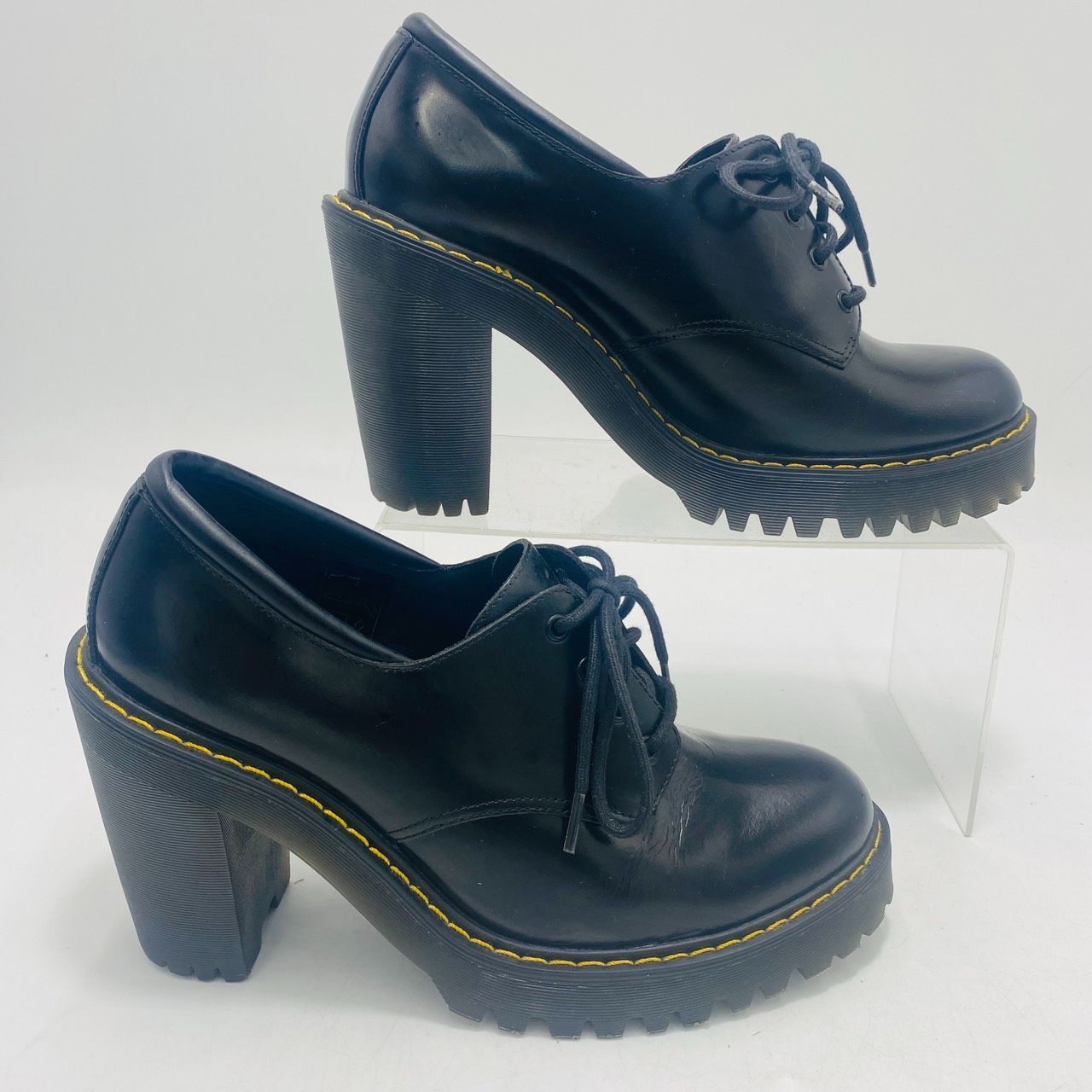 Dr.Martens SALOME ブーティ レースアップ tチャンキーヒール UK6