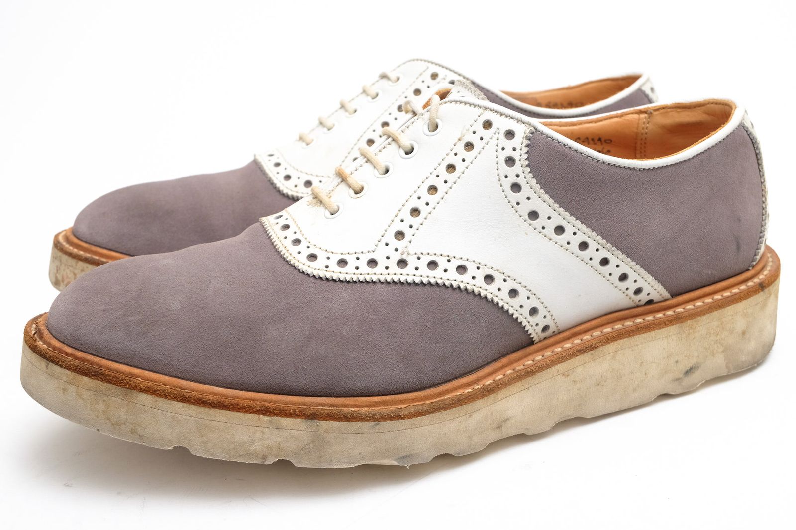 ブ*ス様 Tricker's トリッカーズ Saddle Oxford サドルシ トリッカーズ／Tricker's シューズ 靴 メンズ 男性 男性用スエード