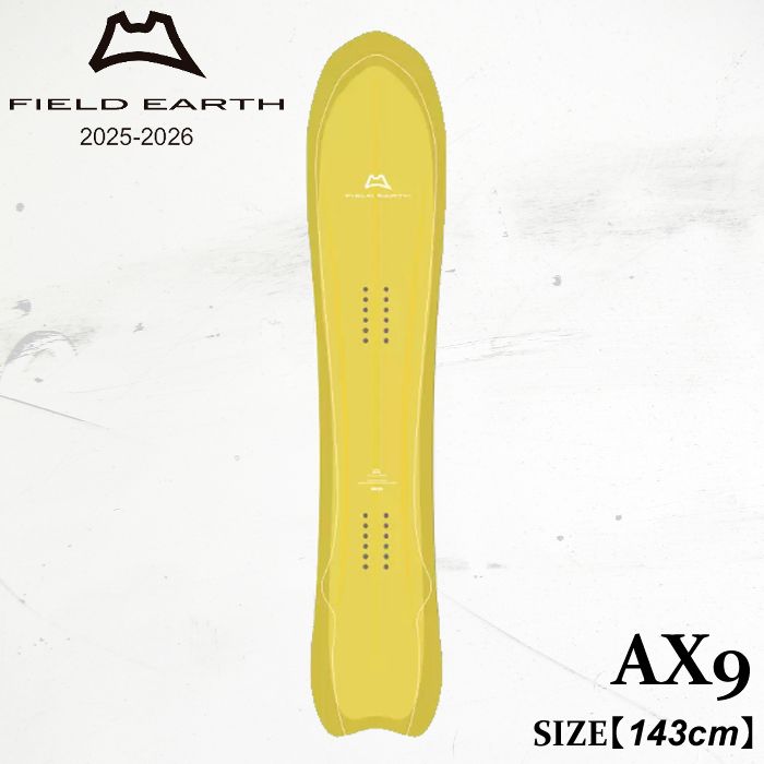 予約 板 フィールドアース エーエックス9 25-26 FIELD EARTH AX9