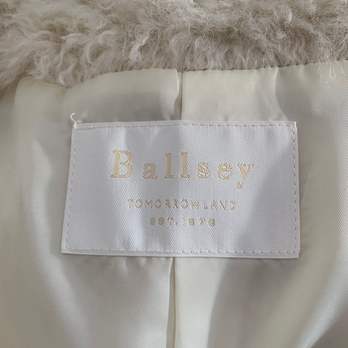 トゥモローランド TOMORROWLAND Ballsey プードルファークルーネック