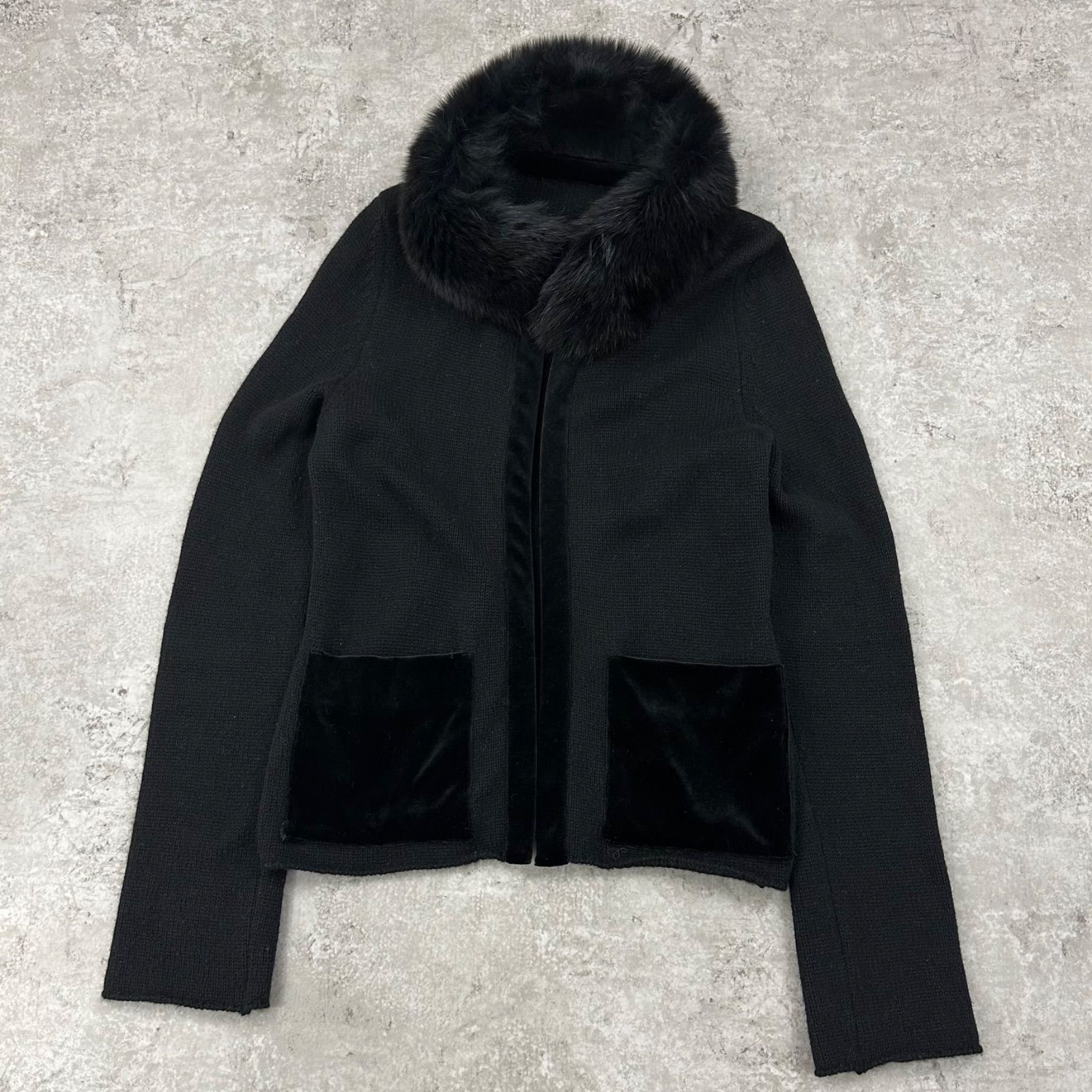 美品】FOXEY フォクシー ノーブルカーディガン カシミヤ100