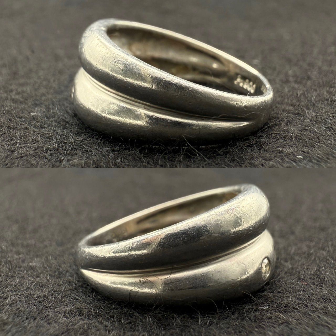 Pt900 0.09 刻印 リング 指輪 13号 5.63g 251012-5 - メルカリ