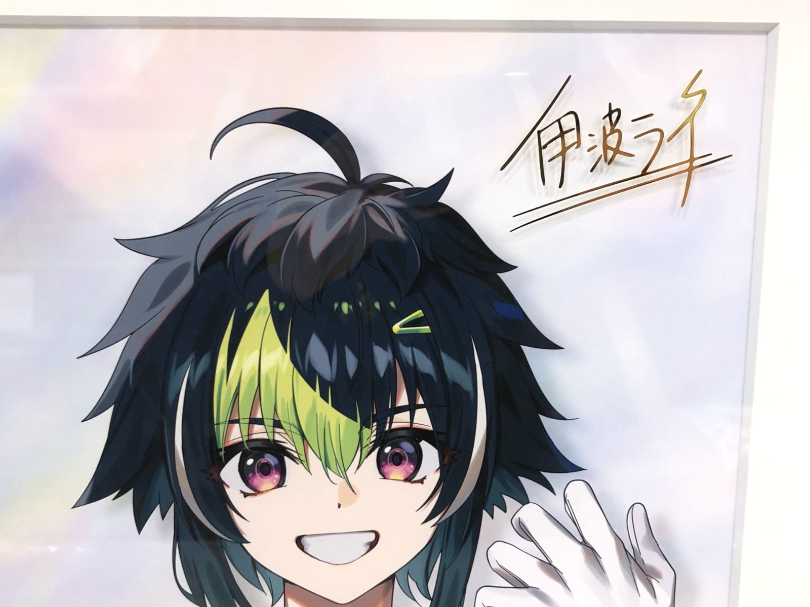 r*a様 にじさんじ 伊波ライ 6周年キャラファイングラフ 小牧店】にじさんじ 6周年 キャラファイングラフ 伊波ライ 【T710-2655