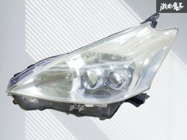 トヨタ 純正 ZVW40 ZVW41 プリウスα プリウスアルファ 前期 LED ヘッド