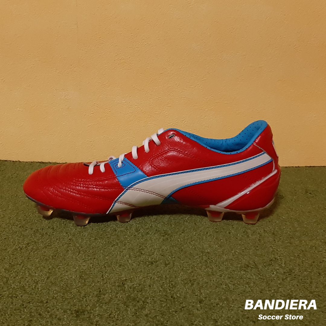 PUMA パラメヒコ レッド サッカースパイク PUMA プーマ サッカースパイク パラメヒコ ライト 13 HG JP（レッド