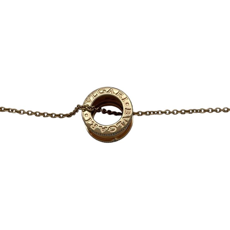 ブルガリ BVLGARI ビーゼロワンネックレス ピンクゴールド AU750