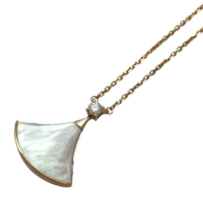 ブルガリ BVLGARI ティーヴァドリームネックレス ピンクゴールド Au750