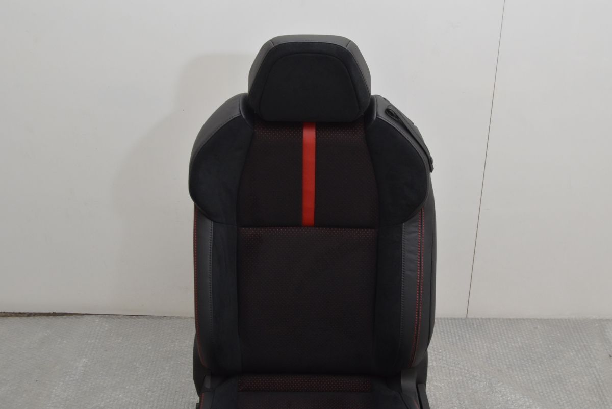 車 【美品】トヨタ ZN8 GR86 RZグレード 純正 シート 助手席側 左側 