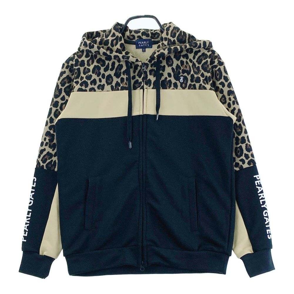 サイズ：2 PEARLY GATES パーリーゲイツ デザイン切替 長袖ジップ