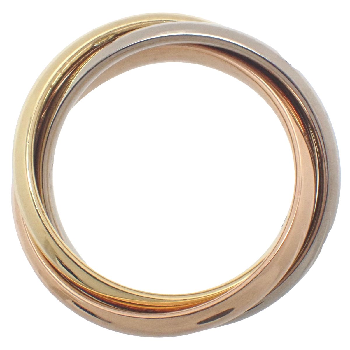 CARTIER(カルティエ) トリニティ リング ダイヤモンド イエロー