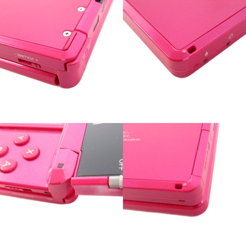 任天堂 Nintendo ニンテンドー3DS 本体のみ 起動確認済み グロスピンク