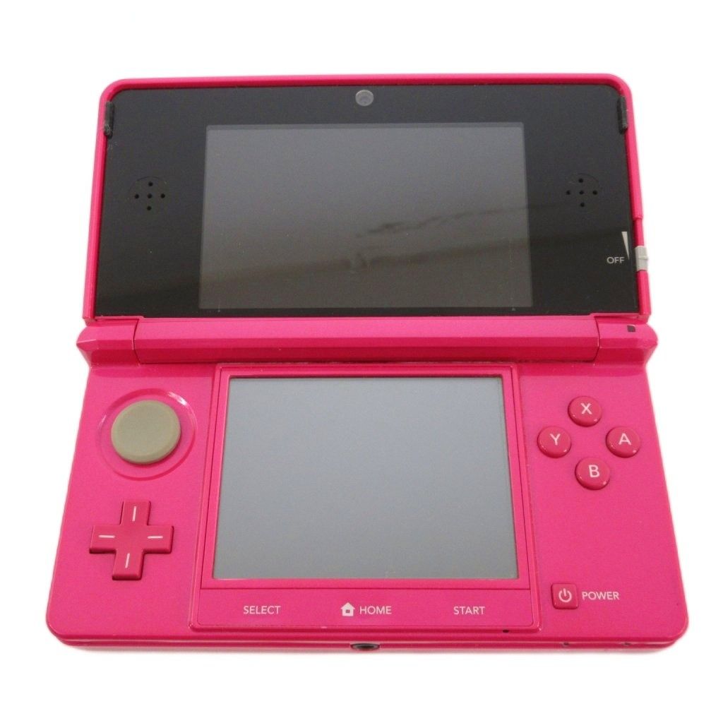 任天堂 Nintendo ニンテンドー3DS 本体のみ 起動確認済み グロスピンク