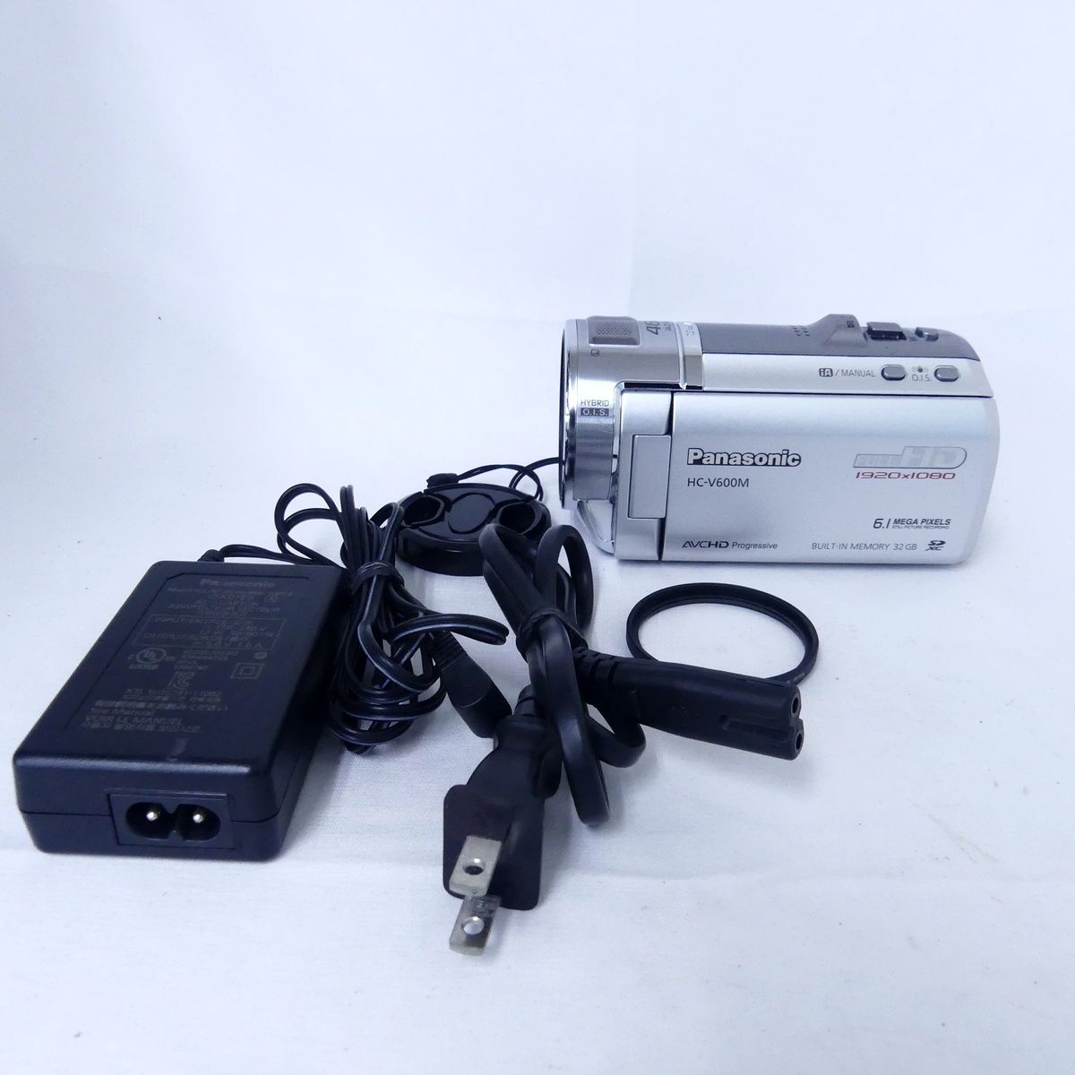 Panasonic パナソニック HC-V600M シルバー デジタルビデオカメラ