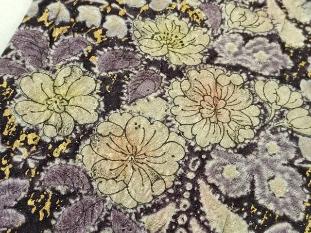 平和屋着物○極上 吉乃一廉 幻の辻が花 訪問着 暈し染め 金彩 銀通し地