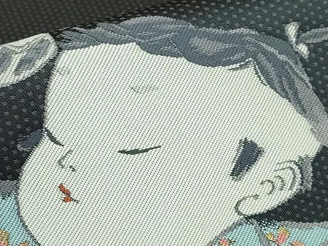 平和屋着物○極上 加賀友禅の巨匠 初代 由水十久 両面 太鼓柄袋帯 大黒