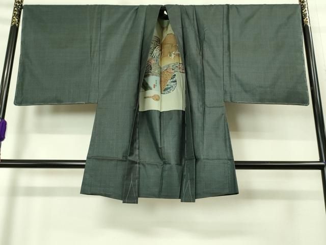 平和屋着物○男性 男柄の最高峰 西郷柄 西郷絣 本場大島紬