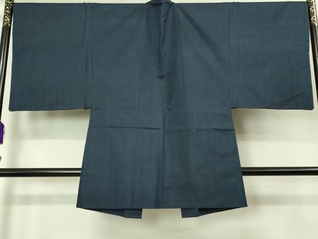 平和屋着物□極上 男性 本場大島紬 アンサンブル 長羽織 100亀甲 総